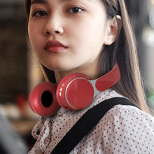 Load image into Gallery viewer, FG-07S Foldable Wireless Headset With Microphone Support AUX/TF Card
