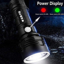 Load image into Gallery viewer, Strong Light Outdoor Waterproof Camping Aluminum LED Flashlight, Style:, L2 (Without Battery), P70 (Without Battery)