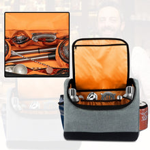 Load image into Gallery viewer, Travel Bartender Kit Bag  Bar Tool Storage Bag, 32.5 x 14.5 x 25.4cm
