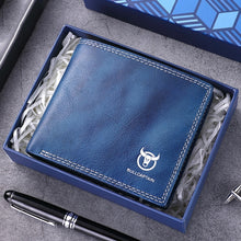Load image into Gallery viewer, BUFF CAPTAIN 032 Vintage Leather Wallets Coins Card Holder Wallet