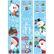 Load image into Gallery viewer, Christmas Static Glass Window Decoration Background Decorative Stickers, Dwarf, White Midget, Santa Claus+ Penguins, Santa Claus, White Santa Claus, Snowman, Ghost Elf