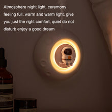 Load image into Gallery viewer, K-1101 Astronaut Automatic Timer Smart Aromatherapy Machine With Small Night Light, White, Pink