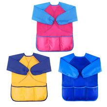 Load image into Gallery viewer, 6 PCS/Set Children Painting Waterproof Stain-proof Backwards Cover-ups, Painting Clothing/M