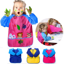 Load image into Gallery viewer, 6 PCS/Set Children Painting Waterproof Stain-proof Backwards Cover-ups, Painting Clothing/M