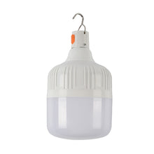 Load image into Gallery viewer, AB26 USB Charging LED Bulb Night Market Stall Lights Outdoor Camping Hanging Lamp, Power:, 30W (White), 60W (White), 80W (White), 100W (White), 200W (White), 300W (White), 80W (Orange), 100W (Orange), 200W (Orange), 300W (Orange)