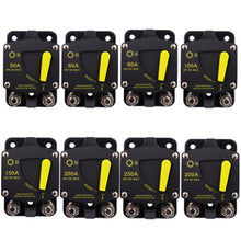 Load image into Gallery viewer, CB6 Car RV Yacht Audio Restore Insurance Holder Switch, 50A, 60A, 80A, 100A, 150A, 200A, 250A, 300A