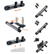 Load image into Gallery viewer, Car Mounted Garbage Bag  Folding Hanging Cleaning Organiser, Titanium Grey, Piano Black
