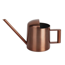 Load image into Gallery viewer, 300ML Stainless Steel Watering Can with Long Spout, Bronze, Black