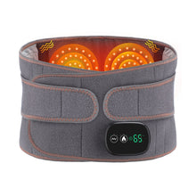 Load image into Gallery viewer, USB Charging Red Light Heating Massage Lumbar Belt Warming Waist Belt, Lumbar Belt