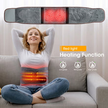 Load image into Gallery viewer, USB Charging Red Light Heating Massage Lumbar Belt Warming Waist Belt, Lumbar Belt