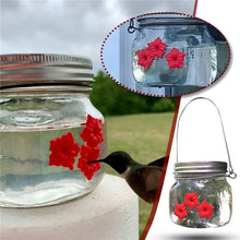 Load image into Gallery viewer, Hanging Bird Feeder Outdoor Hummingbird Feeder, Jar, Bulb