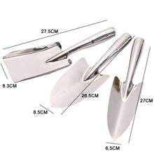 Load image into Gallery viewer, Home Gardening Stainless Steel Shovel Set, 3 PCS/Set