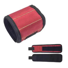 Load image into Gallery viewer, Electric Woodworking Multifunctional Powerful Magnetic Wrist Strap, Style:, Three Rows Black, Three Rows Red, Three Rows Blue, Five Rows Black, Five Rows Red, Five Rows Blue