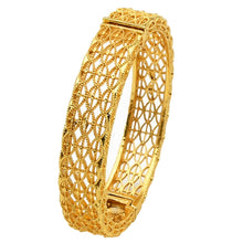 Load image into Gallery viewer, 24K Gold Plated Bracelets Women Wedding Sand Gold Bracelet, B-03, B-04, B-14, B-36, B-45, B-47, B-48, B-49, B-16, B-122, B-113, B-114, B-115, B-54, B-56, B-52, B-13, B-116, B-117, B-118, B-119, B-120, B-121