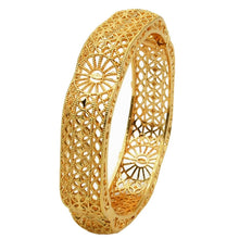 Load image into Gallery viewer, 24K Gold Plated Bracelets Women Wedding Sand Gold Bracelet, B-03, B-04, B-14, B-36, B-45, B-47, B-48, B-49, B-16, B-122, B-113, B-114, B-115, B-54, B-56, B-52, B-13, B-116, B-117, B-118, B-119, B-120, B-121