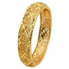 Load image into Gallery viewer, 24K Gold Plated Bracelets Women Wedding Sand Gold Bracelet, B-03, B-04, B-14, B-36, B-45, B-47, B-48, B-49, B-16, B-122, B-113, B-114, B-115, B-54, B-56, B-52, B-13, B-116, B-117, B-118, B-119, B-120, B-121
