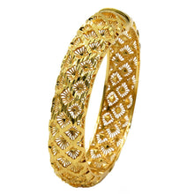 Load image into Gallery viewer, 24K Gold Plated Bracelets Women Wedding Sand Gold Bracelet, B-03, B-04, B-14, B-36, B-45, B-47, B-48, B-49, B-16, B-122, B-113, B-114, B-115, B-54, B-56, B-52, B-13, B-116, B-117, B-118, B-119, B-120, B-121