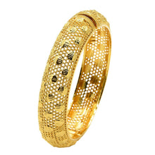 Load image into Gallery viewer, 24K Gold Plated Bracelets Women Wedding Sand Gold Bracelet, B-03, B-04, B-14, B-36, B-45, B-47, B-48, B-49, B-16, B-122, B-113, B-114, B-115, B-54, B-56, B-52, B-13, B-116, B-117, B-118, B-119, B-120, B-121