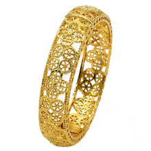 Load image into Gallery viewer, 24K Gold Plated Bracelets Women Wedding Sand Gold Bracelet, B-03, B-04, B-14, B-36, B-45, B-47, B-48, B-49, B-16, B-122, B-113, B-114, B-115, B-54, B-56, B-52, B-13, B-116, B-117, B-118, B-119, B-120, B-121