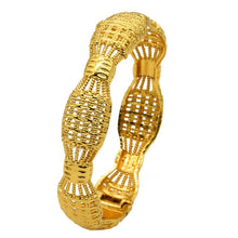 Load image into Gallery viewer, 24K Gold Plated Bracelets Women Wedding Sand Gold Bracelet, B-03, B-04, B-14, B-36, B-45, B-47, B-48, B-49, B-16, B-122, B-113, B-114, B-115, B-54, B-56, B-52, B-13, B-116, B-117, B-118, B-119, B-120, B-121