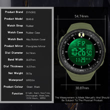 Load image into Gallery viewer, SYNOKE 9648-B Men Outdoor Waterproof Luminous Sports Electronic Watch