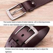 Load image into Gallery viewer, BULL CAPTAIN 01 Pin Buckle Thickened Cowhide Wear-Resistant Belt, Length: