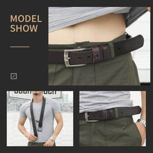 Load image into Gallery viewer, BULL CAPTAIN 01 Pin Buckle Thickened Cowhide Wear-Resistant Belt, Length: