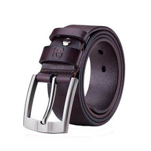 Load image into Gallery viewer, BULL CAPTAIN 01 Pin Buckle Thickened Cowhide Wear-Resistant Belt, Length: