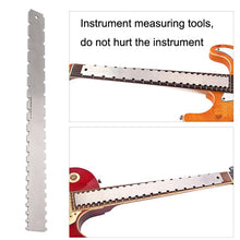 Load image into Gallery viewer, GNR3 Stainless Steel Measurement Bass Guitar Neck Ruler, Style:, Double Teeth, Double Teeth+String High Ruler, Double Teeth+Leveling Ruler, Double Teeth+Leveling Ruler+String High Ruler