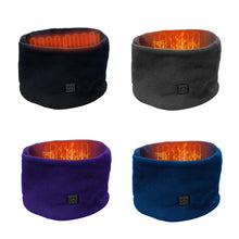 Load image into Gallery viewer, Autumn/Winter Outdoor Sports Warmth USB Heated Scarf