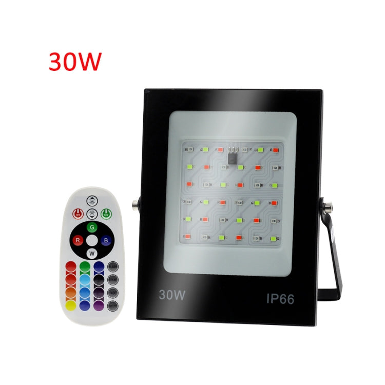 Colorful RGB Changing LED Flood Light With Remote Control, 30W, 50W, 100W, 200W