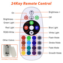 Load image into Gallery viewer, Colorful RGB Changing LED Flood Light With Remote Control, 30W, 50W, 100W, 200W