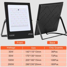 Load image into Gallery viewer, Colorful RGB Changing LED Flood Light With Remote Control, 30W, 50W, 100W, 200W
