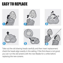 Load image into Gallery viewer, For Philips HQ8/HQ7180/HQ7140/HQ6090/HQ6075/PT860/870 Dual Shavers Blade, Dual Shavers Head
