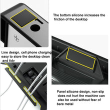 Load image into Gallery viewer, Double Layer Foldable Lift Laptop Stand  Aluminum Computer Heightening Bracket