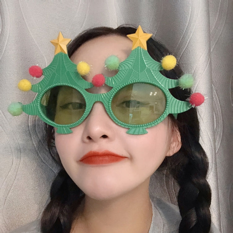 Christmas Weird Glasses Personalized Christmas Hair Clip, Scarf Snowman, Christmas Gifts, Snowman With Hat, Glitter Christmas Tree, Love Elderly Snowman, Green Polka Dot Tree, Big Christmas Tree With Balls, Single-sided Glitter Christmas Hat           ...