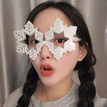 Load image into Gallery viewer, Christmas Weird Glasses Personalized Christmas Hair Clip, Scarf Snowman, Christmas Gifts, Snowman With Hat, Glitter Christmas Tree, Love Elderly Snowman, Green Polka Dot Tree, Big Christmas Tree With Balls, Single-sided Glitter Christmas Hat           ...