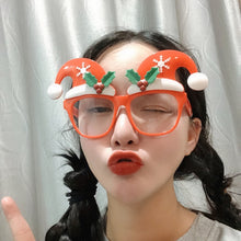 Load image into Gallery viewer, Christmas Weird Glasses Personalized Christmas Hair Clip, Scarf Snowman, Christmas Gifts, Snowman With Hat, Glitter Christmas Tree, Love Elderly Snowman, Green Polka Dot Tree, Big Christmas Tree With Balls, Single-sided Glitter Christmas Hat           ...