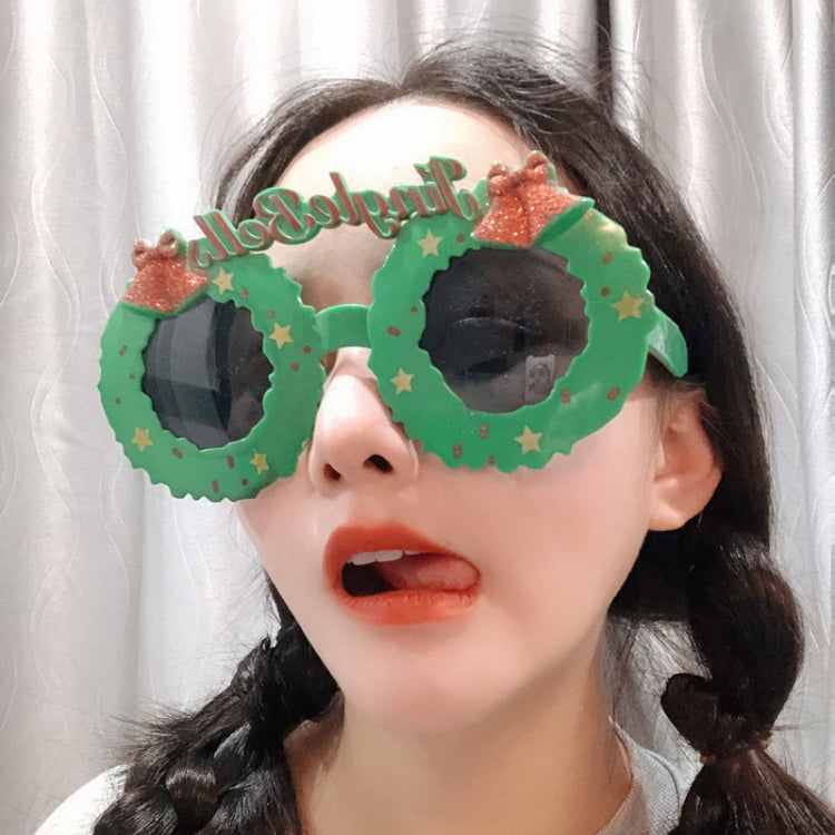 Christmas Weird Glasses Personalized Christmas Hair Clip, Scarf Snowman, Christmas Gifts, Snowman With Hat, Glitter Christmas Tree, Love Elderly Snowman, Green Polka Dot Tree, Big Christmas Tree With Balls, Single-sided Glitter Christmas Hat           ...