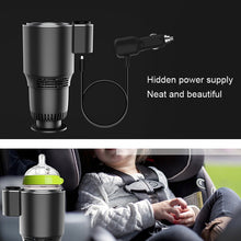 Load image into Gallery viewer, Car Digital Display Fast Cooling and Heating Cup, Style:, Generation 1 Black, Generation 3 Gray, Generation 3+EU Plug, Generation 3+EU Plug+Cup