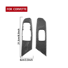 Load image into Gallery viewer, For Chevrolet Corvette C8 2pcs /Set Right-Hand Drive Lift Button Decorative Sticker, Right-Hand Drive