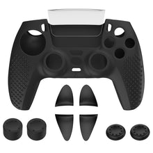 Load image into Gallery viewer, For PS5 Game Controller Joystick Cap Silicone Protective Cover Kit Dustproof Case, Black Polka Dots, White Smooth, Blue Smooth, Black Smooth