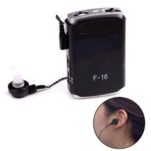 Load image into Gallery viewer, F-16 Pocket High Power Wired Box Mini Hearing Aid Sound Amplifier Receiver, F-16