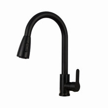 Load image into Gallery viewer, Kitchen Pull-out Faucet Stainless Steel Sink Telescopic Universal Faucet,Spec:, CLH002 Black, CLY002 Wire Drawing, Electroplating