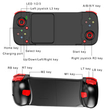 Load image into Gallery viewer, D3 Telescopic BT 5.0 Game Controller For IOS Android Mobile Phone, D3 (Gray), D3 (Blue Green), D3 (Frosted Black), D3 (Pink), D3 (Red Blue), D3 (White), D3 (Green), D3 (Blue)