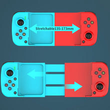 Load image into Gallery viewer, D3 Telescopic BT 5.0 Game Controller For IOS Android Mobile Phone, D3 (Gray), D3 (Blue Green), D3 (Frosted Black), D3 (Pink), D3 (Red Blue), D3 (White), D3 (Green), D3 (Blue)