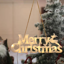 Load image into Gallery viewer, Merry Christmas Letters Modeling Lights, White Shell Button Battery, Red  Shell Button Battery, White Shell Dry Battery, Red  Shell Dry Battery, Yellow Button Battery