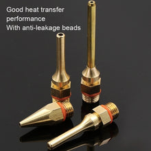 Load image into Gallery viewer, Hot Melt Glue Tool Copper Nozzle Fine Hole Dispensing Head, Size:, 2.0x70mm, 2.0x34mm, 3.0x50mm, 2.0x50mm