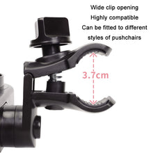 Load image into Gallery viewer, Stroller Double Cup Holder Pushchair Bottle Snack Box Shelf, J4100