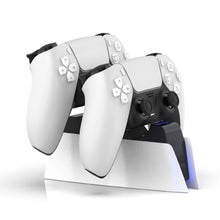 Load image into Gallery viewer, HONCAM For PS5 Gamepad Charger Dual Dock Charger, White, Black, Rose Red, Blue